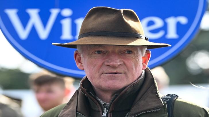 Irish horse racing trainer Willie Mullins